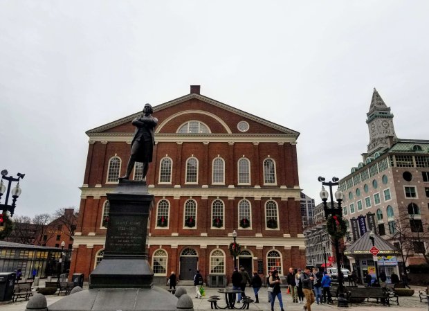 · the view from the top of the hub . Boston S Freedom Trail In Winter What To See What Is Closed And What Is Still Awesome Even In The Cold Simply Awesome Trips