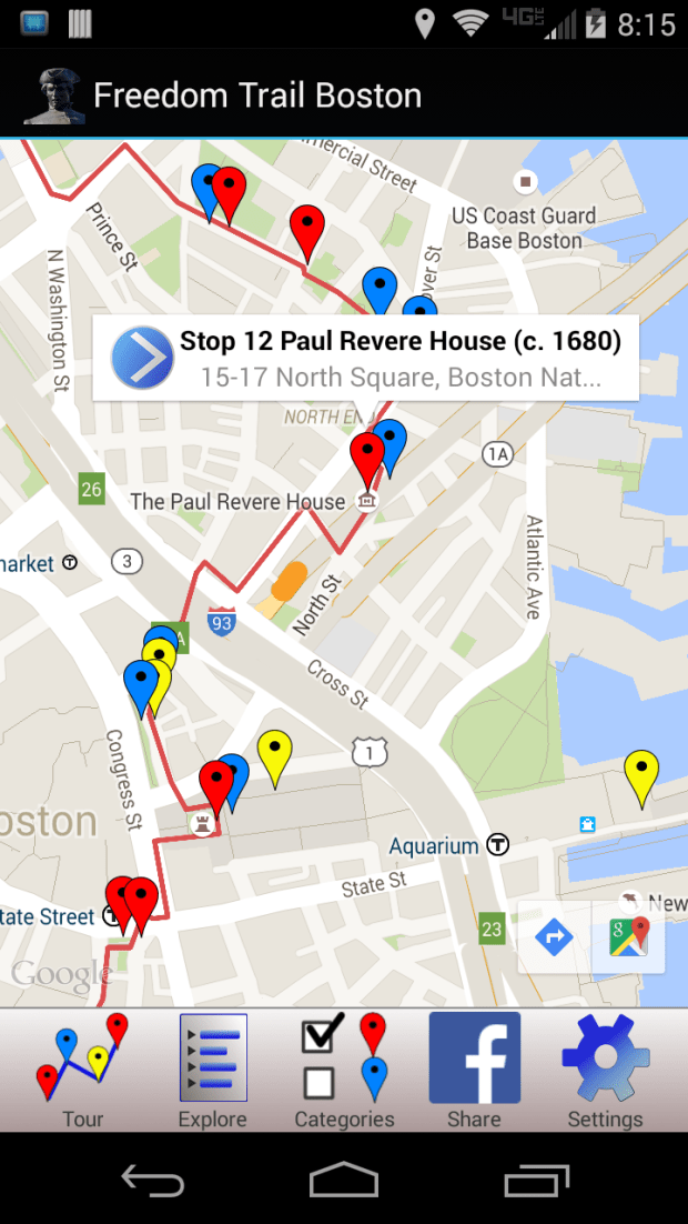 Freedom trail site black heritage trail. Technology Trendline Mobile App Freedom Trail Boston