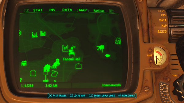There are multiple places to acquire this quest, specifically in diamond city and goodneighbor. Arrpeegeez Fallout 4 Walkthrough Side Areas Faneuil Hall