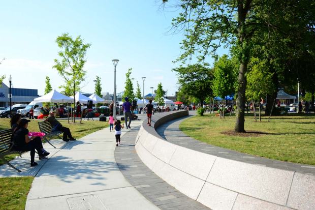 The freedom trail is 2.5 miles (4 km) long and to walk it will likely take you an entire day. East Boston Farmers Market Opens For 2018 Klopfer Martin Design Group